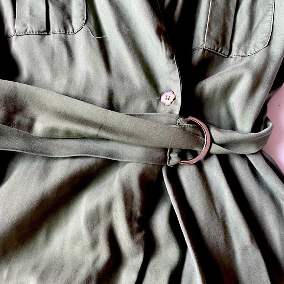 Zara Forest Green Dress - Picture 4 of 5